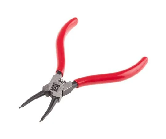 63-4867-75 RS Pro 135 mm Chrome Molybdenum Steel Circlip Pliers With Straight Tip, Range 8 → 25 mm 541-6769