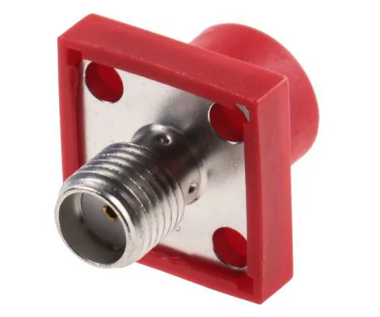 63-4787-99 Radiall Straight 50Ω Flange Mount SMA Connector, Solder Termination R124510000W