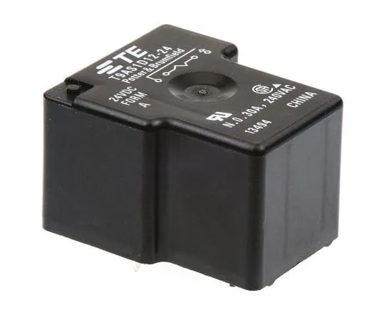 63-4713-29 TE ConnectivityT9A SPNO Non-Latching Relay PCB Mount, 24V dc Coil, 30A T9AS1D12-24 1-1393210-8