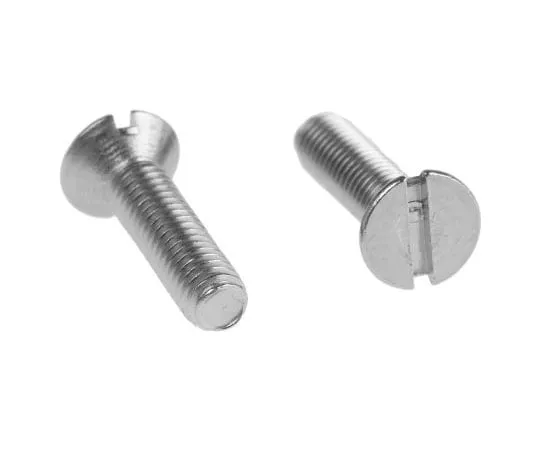 63-4699-29 RS, M3 Countersunk Head, 12mm Stainless Steel Slot A4 3160.5 158-3348