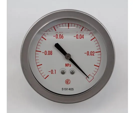 65-4326-11 Glycerine Included Pressure Gauge (75Φ) -0.1~0 MPa Vacuum Gauge (Negative Pressure Gauge) GV56-133