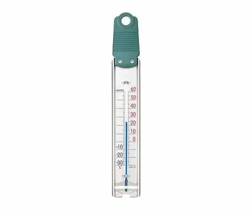 61-6865-43 Garden Thermo (Waterproof, Dustproof Thermometer) -30 - +60℃ 314 x 45 x 8mm TG-6681