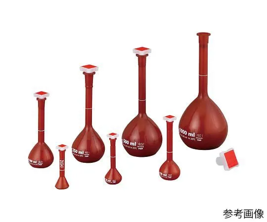 4-2443-01-56　［Discontinued］Shade Stopper Volumetric Flask (PMP) 10mL with English Calibration Certificate　670950