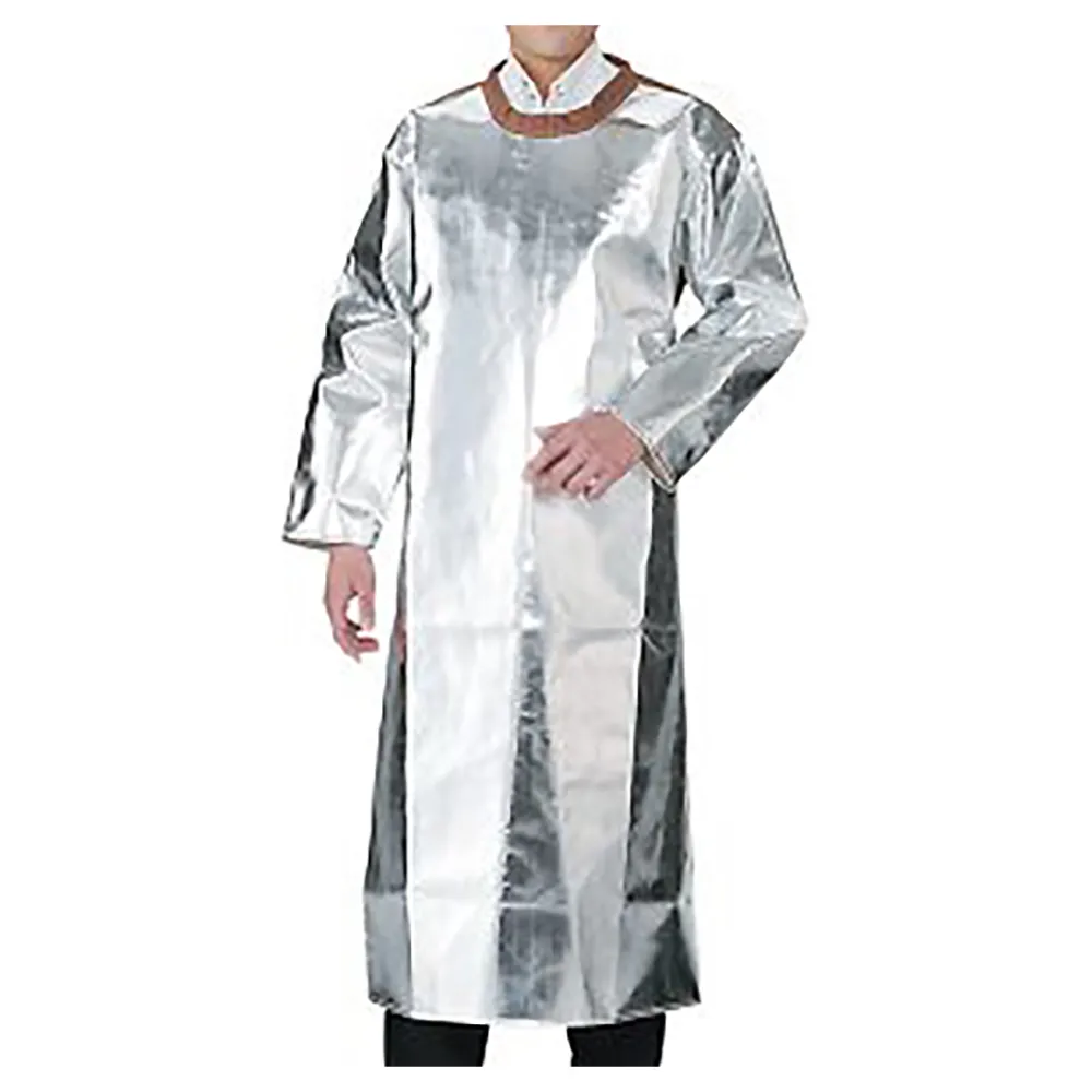3-9969-01　［Discontinued］Sleeved Heat Resistant Apron　AL-6