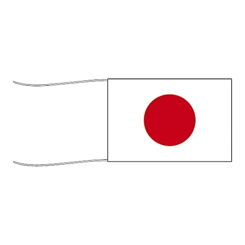 61-3427-28　［Discontinued］Desk Top Flag Desk Top Japan’S National Flag　248039