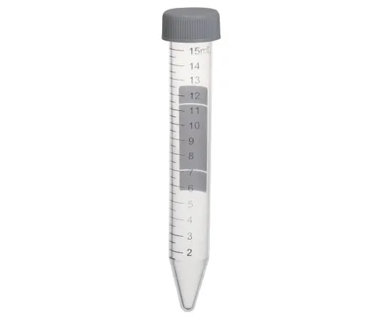 65-9406-57 Sterile Centrifuge Tube 15 mL Gray Screw Cap Leakage Proof 25 pcs x 20 Racks (500 pcs/Box) CELCUCG4610X1921S