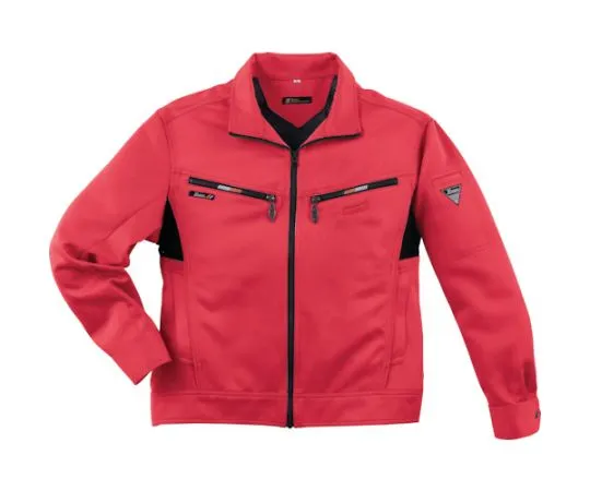 65-8378-96 Long Sleeve Blouson Red 3L 1670-71-3L