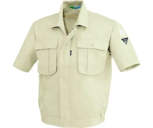 65-8443-36 Short Sleeve Blouson Ivory 3L 3191-31-3L