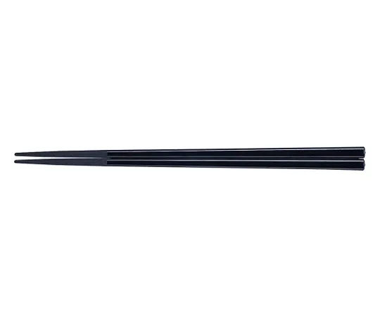 62-2923-88 Nylon Square Chopsticks 22.5 cm Black 851B