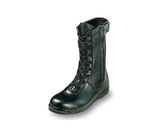 64-6538-76 High-Place Work Lace-Up Boots Zipper Black 23.5 cm CH-S5800