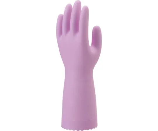 67-6858-44 PVC Gloves, Nice Hand Mew, Medium Thick, 1 Hand Left, Pink, M Size NHMICK-L