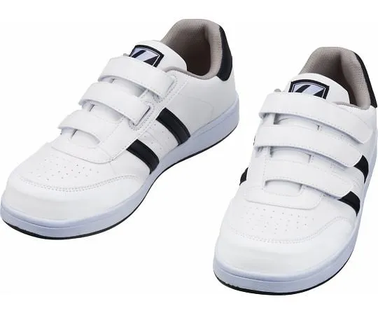 64-0993-01 Safety Shoes Velcro White x Black 22.0 cm S3172-1
