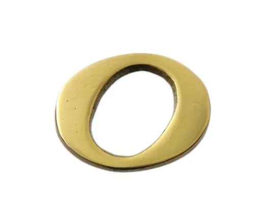61-7430-65 Brass Gold Characters Large Characters English O QL20-O