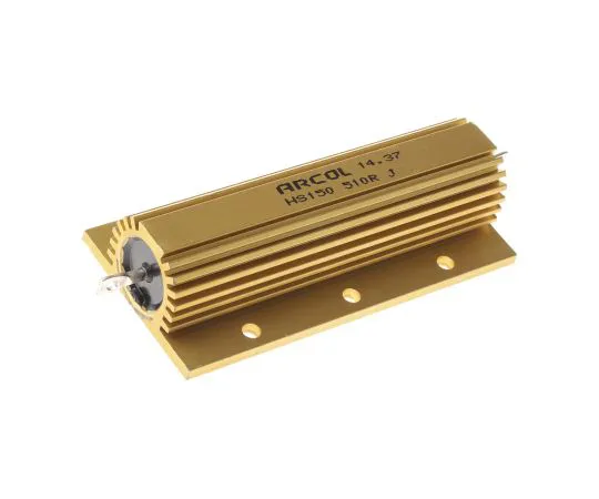 63-4758-89 Arcol HS150 Series Aluminium Ho***d Axial Wire Wound Panel Mount Resistor, 510Ω ±5% 150W HS150 510R J