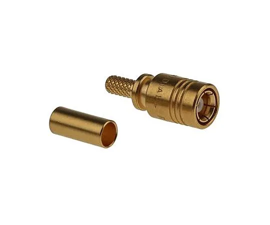 63-4755-43 Radiall Cable Mount SMB Connector, 50Ω Impedance, Crimp Termination, RG179, RG187, RG188, RG316 cable type R114082000W