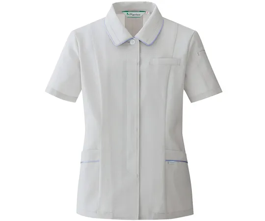 65-1315-62　［Discontinued］Ladies Work Clothes, VERDEXCEL Short Sleeve Smock Silver Gray 7 VELS431-UE-7　VELS431-UE-7