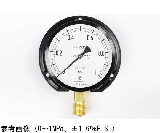 65-4288-50 Normal Pressure Gauge (Φ100) Vertical B Frame for Vibration Resistance 0.1 MPa AE20-241