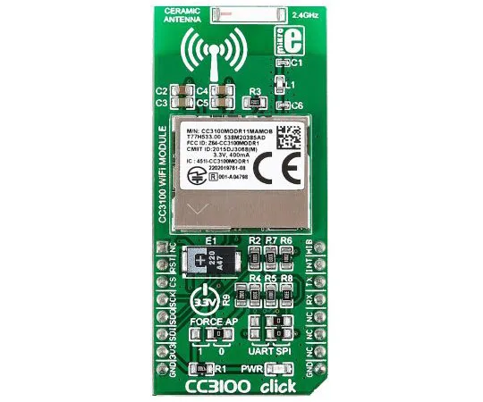 63-4687-72 MikroElektronika MIKROE-2458, ECG Click Bundle Heart Rate Sensor mikroBus Click Board MIKROE-2458