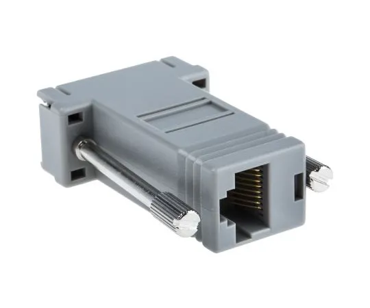 63-4897-22 RS RJ45 Female to D-sub, 9-Pin Female Network Adapter 625-6243