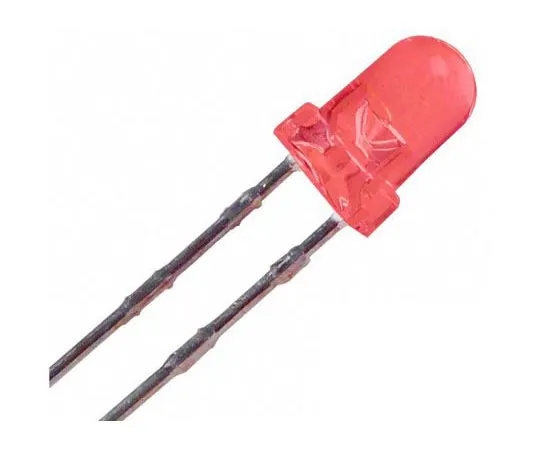 63-4711-51 2 V Red LED 3mm Through Hole, ROHM SLR-343VC3F SLR-343VC3F