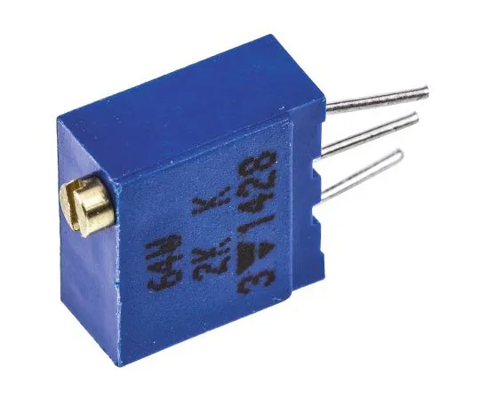 63-4697-18 Vishay 64W Series 19 (Electrical), 22 (Mechanical)-Turn Through Hole Trimmer Resistor with Pin Terminations, 2kΩ ±10% M64W202KB40