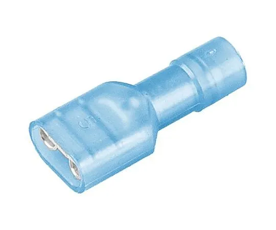 63-4750-57 RS PRO Blue Insulated Crimp Receptacle, 6.35 x 0.8mm, 1.5mm² to 2.5mm², 16AWG to 14AWG, Tin Plated 267-4170
