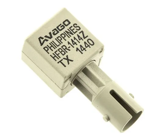 63-4833-02 Broadcom HFBR-1414Z, 160MBd Fibre Optic Transmitter 820nm, Round, 27.2 x 12.7 x 10.2mm HFBR-1414Z
