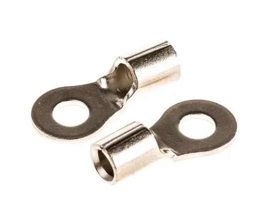 63-4699-92 TE Connectivity STRATO-THERM Series Uninsulated Nickel Plated Crimp Ring Terminal, M4 Stud Size, 2.6mm² to 6.6mm² 323061