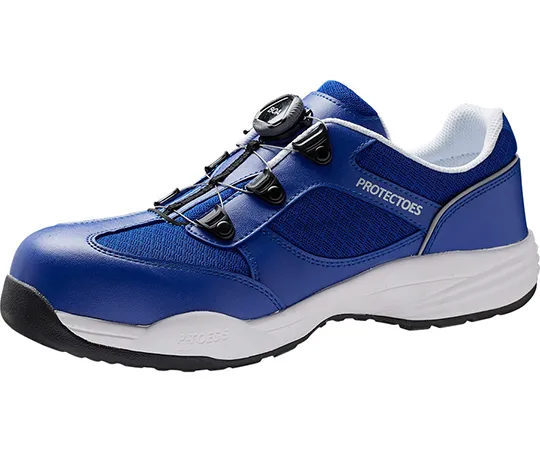 64-8064-94　［Discontinued］JSAA Class A Certified, Sneakers with Toe Box Protectoes5 Blue 22.0 cm PF-117BOA-BL-22.0　PF-117BOA-BL-22.0