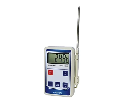 61-0003-28　［Discontinued］Drip-Proof Digital Thermometer φ4.5 x 103mm　CT-281WR