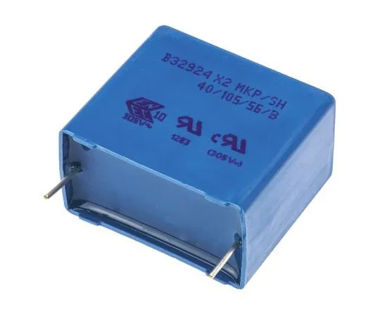 63-4834-06 EPCOS 3.3μF Polypropylene Capacitor PP 305V ac ±20% Tolerance Through Hole B32924C Series B32924C3335M000