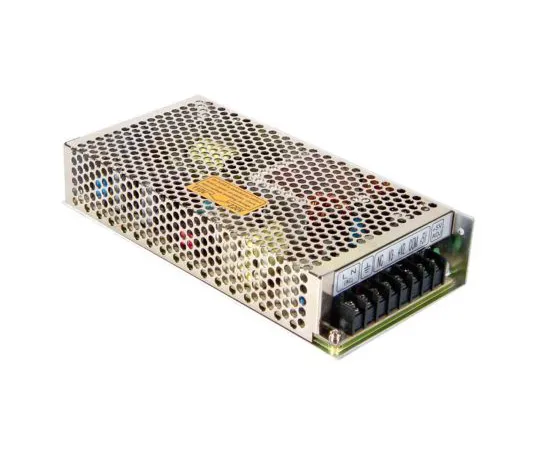63-4913-39 Mean Well 133W Dual Output Embedded Switch Mode Power Supply SMPS, 4.6A, 5/24V dc Enclosed RD-125B