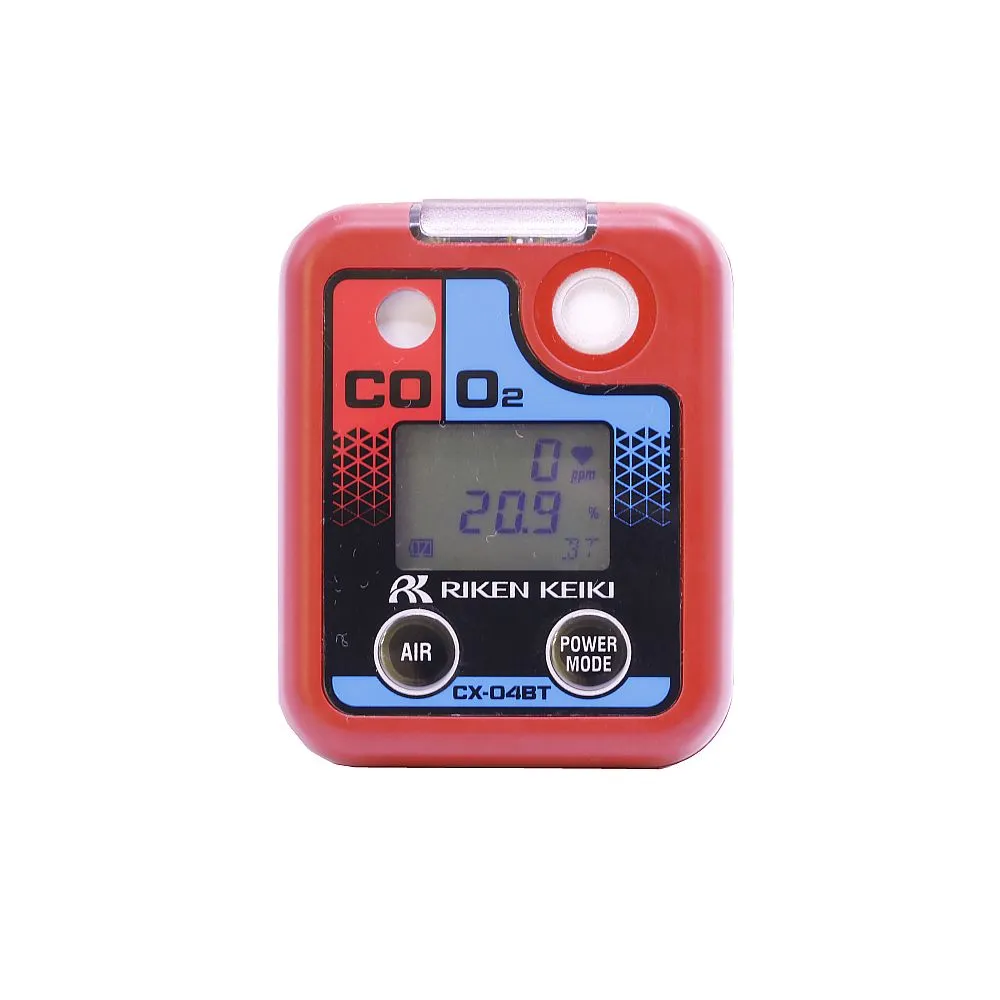 67-6600-51 Personal Oxygen and Carbon Monoxide Meter, battery type, Bluetooth compatible CX-04BT