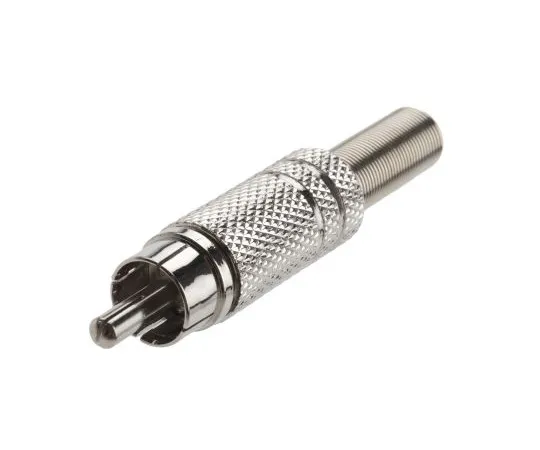 63-4877-49 RS PRO Gold Cable Mount RCA Plug With Gold Plated Contacts 548-9026