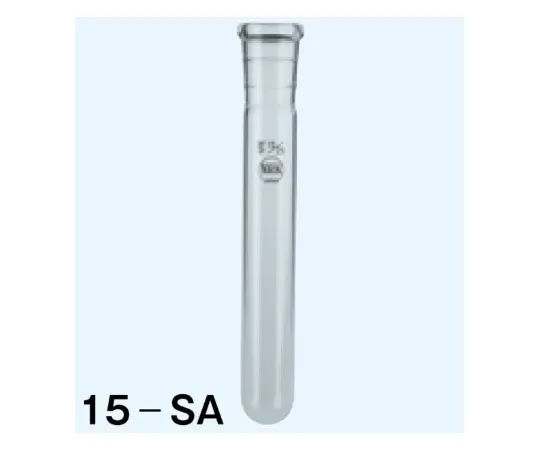 65-8670-94 Test Tube Round Bottom White Without Scale 10 mL TS15, Diameter 16.5 x Total Height 134 mm 15-SA