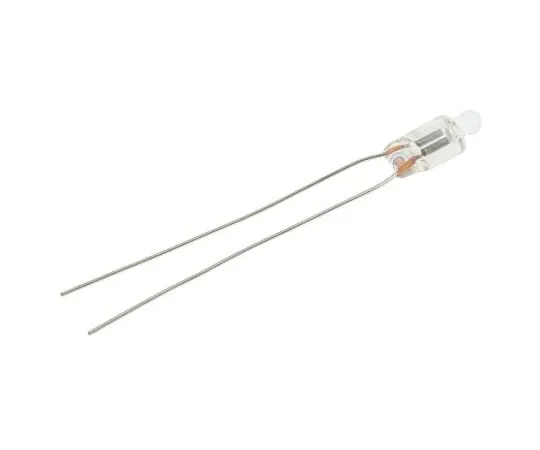 63-4918-86 4 mm Clear Neon Indicator Lamp, Wire Terminal, 100/120/220/250 V 250 μA 655-9413