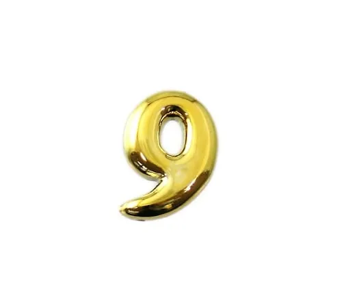 61-7421-06 Gold Characters Small 9 ABG15-9