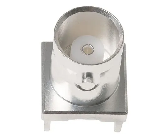63-4782-54 TE Connectivity Straight 50Ω PCB Mount BNC Connector, jack, Silver, Through Hole Termination, RG140/U, RG210/U, RG59 1-1337445-0