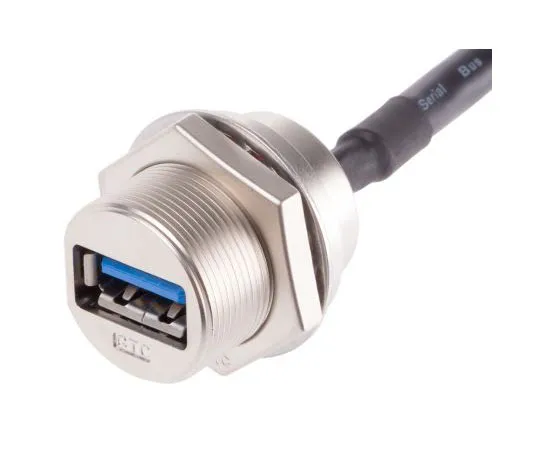 63-4666-57 RS PRO Female USB A to Male USB A USB Extension Cable USB 3.0, 225.5mm 122-3034