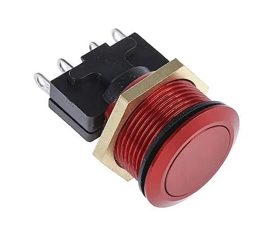 63-4786-14 ITW Single Pole Double Throw (SPDT) Momentary Push Button Switch, IP67, 19.25 (Dia.)mm, Panel Mount 76-9513/4044R