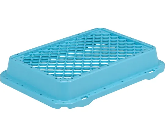 67-6649-29 Container A80K Raised Lid Light Blue 70200100BL502