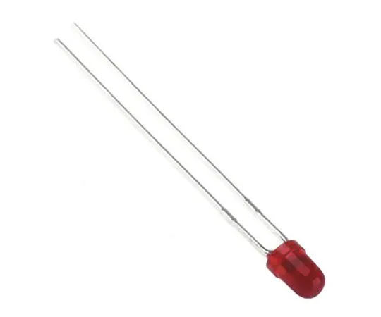 63-4713-08 1.7 V Red LED 3mm Through Hole, Broadcom HLMP-1700 HLMP-1700