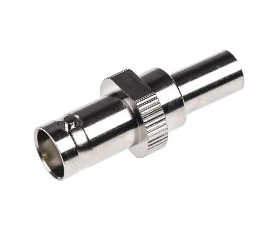 63-4874-42 RS Pro Straight 75Ω Cable Mount BNC Connector, jack, Nickel, Crimp Termination, RG59 546-3850