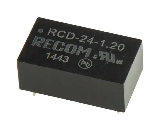 63-4933-61 Recom RCD-24-1.20 LED Driver IC, 6 → 36 V dc 1.2A 6-Pin PCB RCD-24-1.20