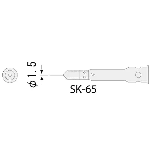61-0411-98 Hot Blow Tip (for Cauterizer SK-60 Series) SK-65