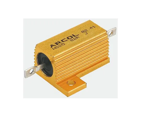 63-4746-44 Arcol HS25 Series Aluminium Ho***d Axial Wire Wound Panel Mount Resistor, 75Ω ±5% 25W HS25 75R J