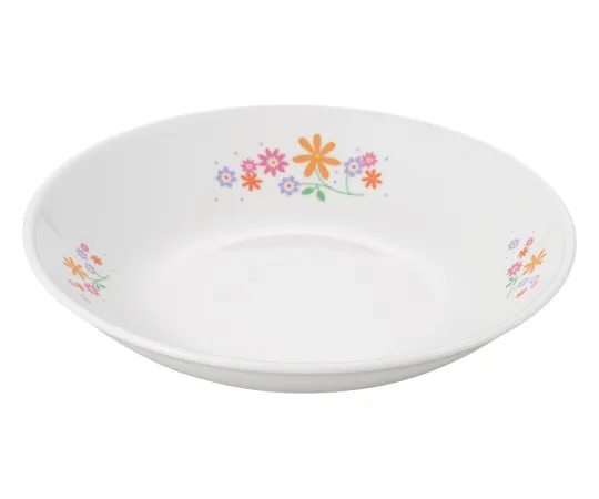 62-2921-33 Deep round Plate 20 cm bouquet (bouquet) BU-115