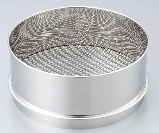 65-9393-21 Stainless Sieve φ300 x 100 mm 125.0 mm with Calibration Certificate (ISO9001)