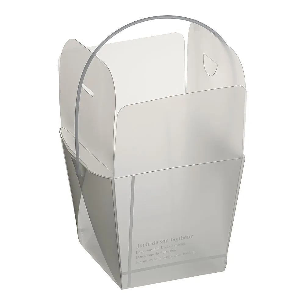 62-6540-70　［Discontinued］Food Pail (20 Pieces) KS6500 White Cross