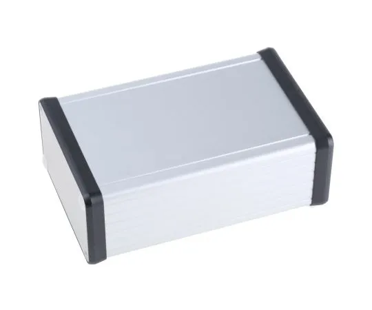 63-4891-09 Hammond, Extruded Aluminium, Handheld Enclosure, IP54 ,120 mm x 43 mm x 78 mm 1455K1201